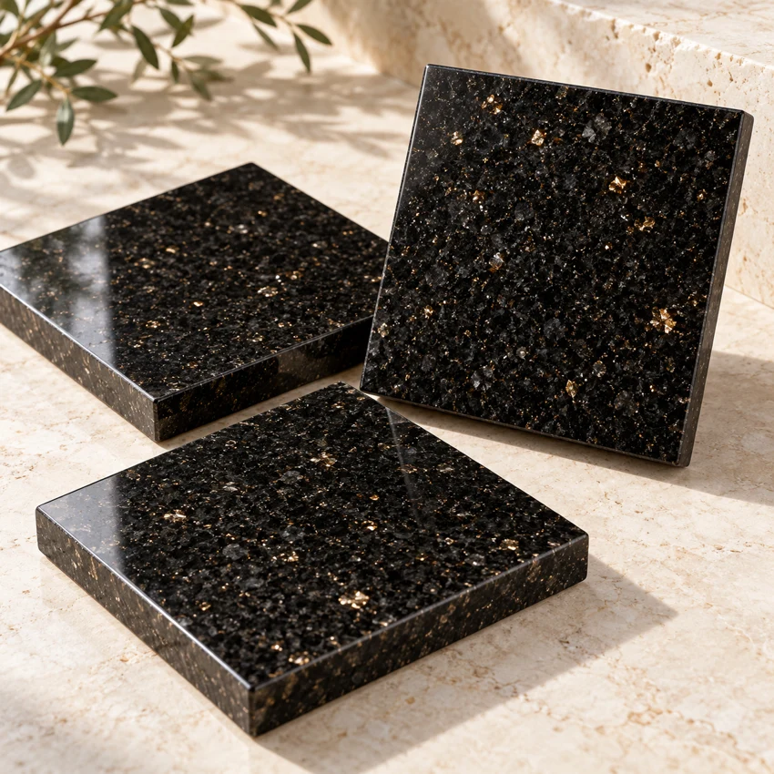 [BW-DEMO-GALAXY-01] Black Galaxy Granite Slab (20 mm)