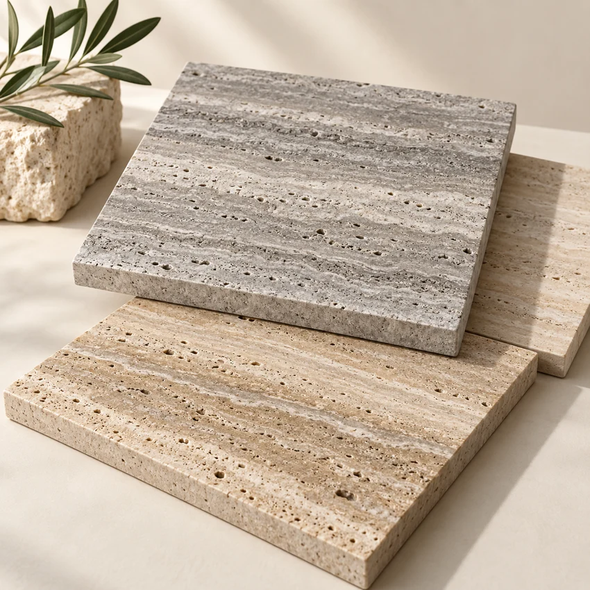 Silver Travertine Tile